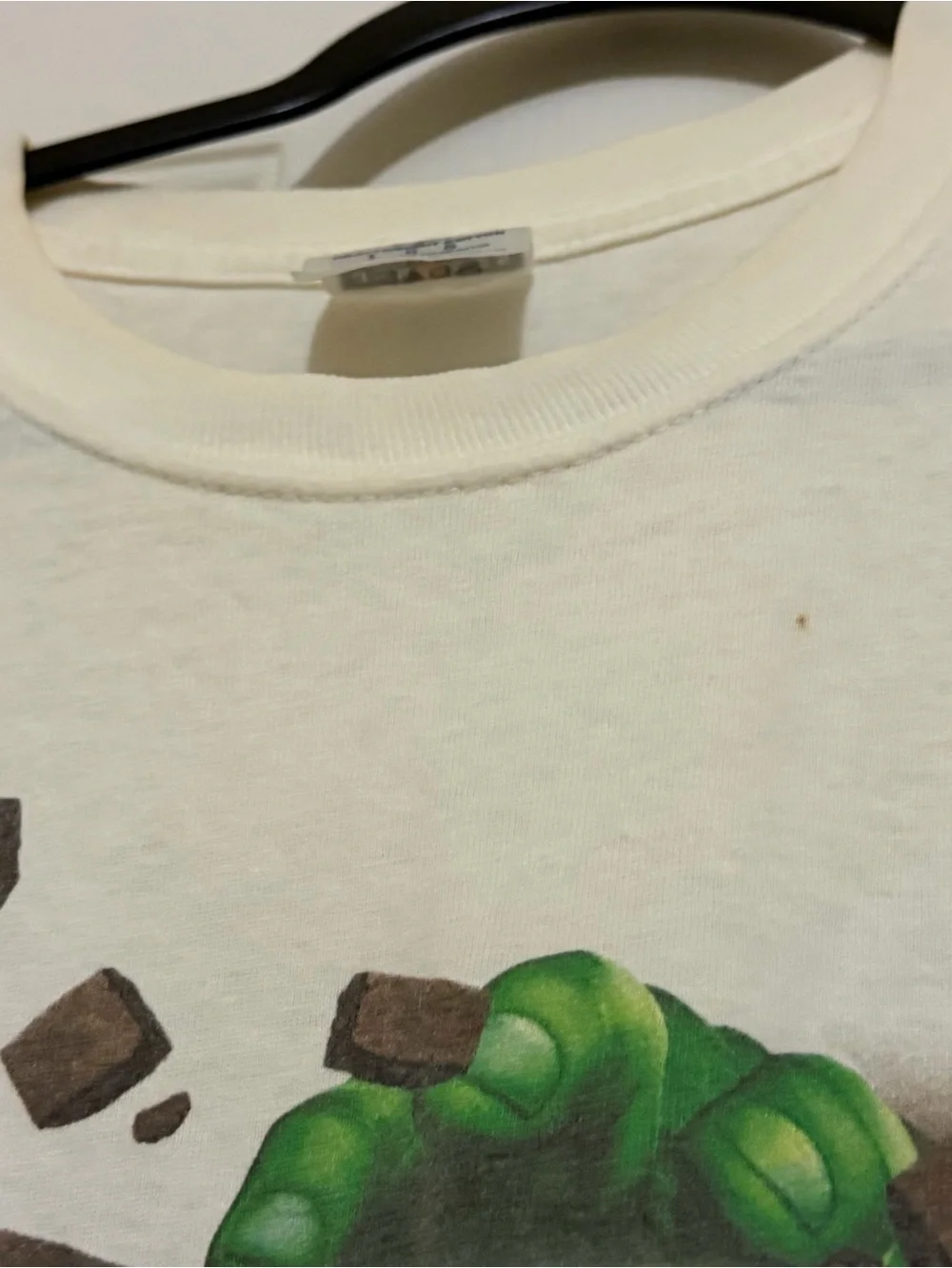 Vintage Marvel The Incredible Hulk x Hershey Collab Promo Tee T-Shirt Size Large